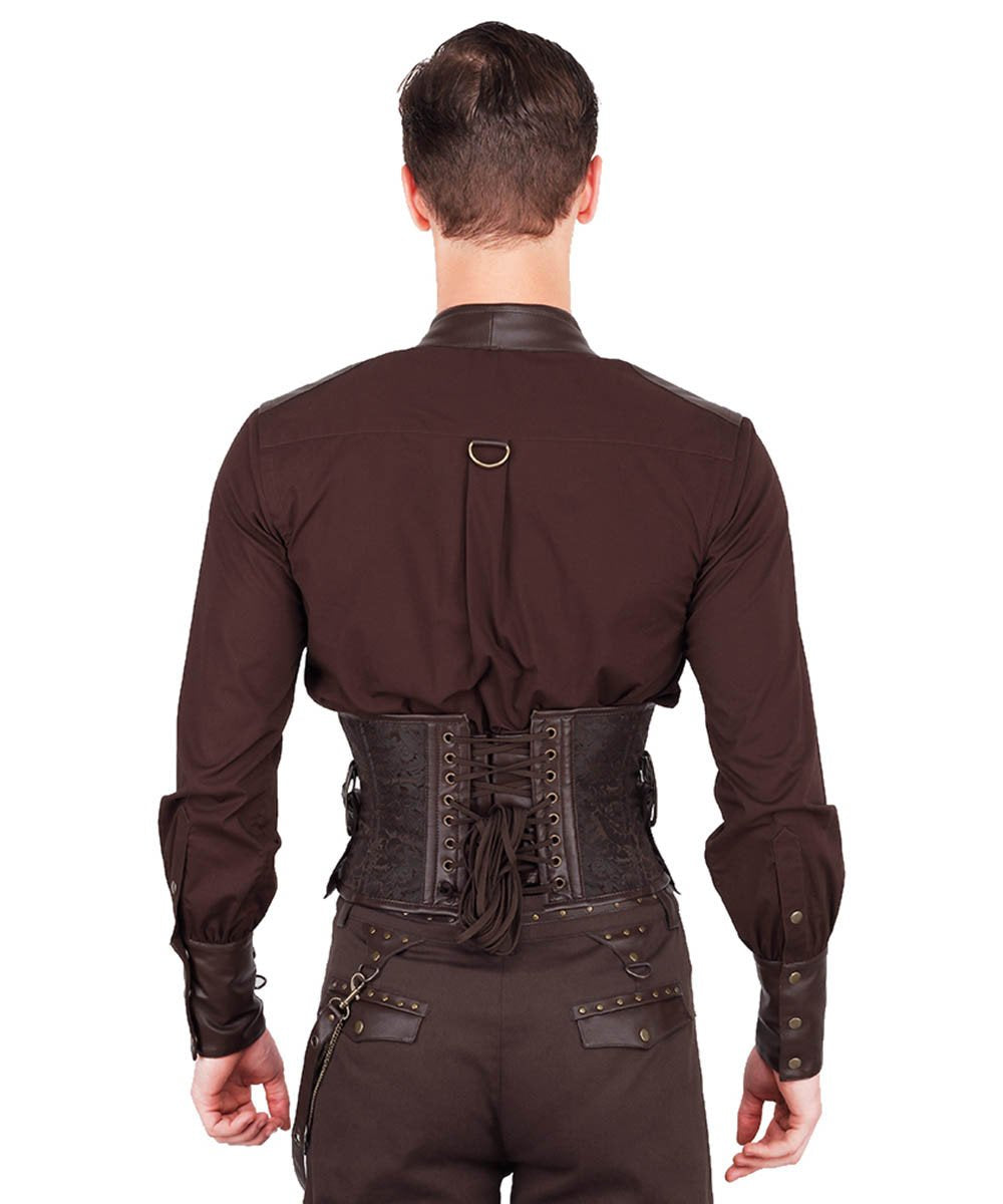 Dieter Steampunk Men's Corset