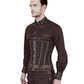 Eberwin Steampunk Men's Corset