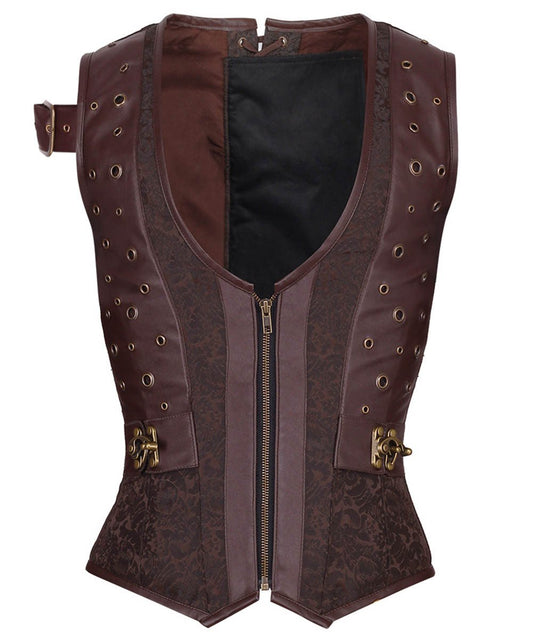 Edlef Steampunk Men's Underchest Corset