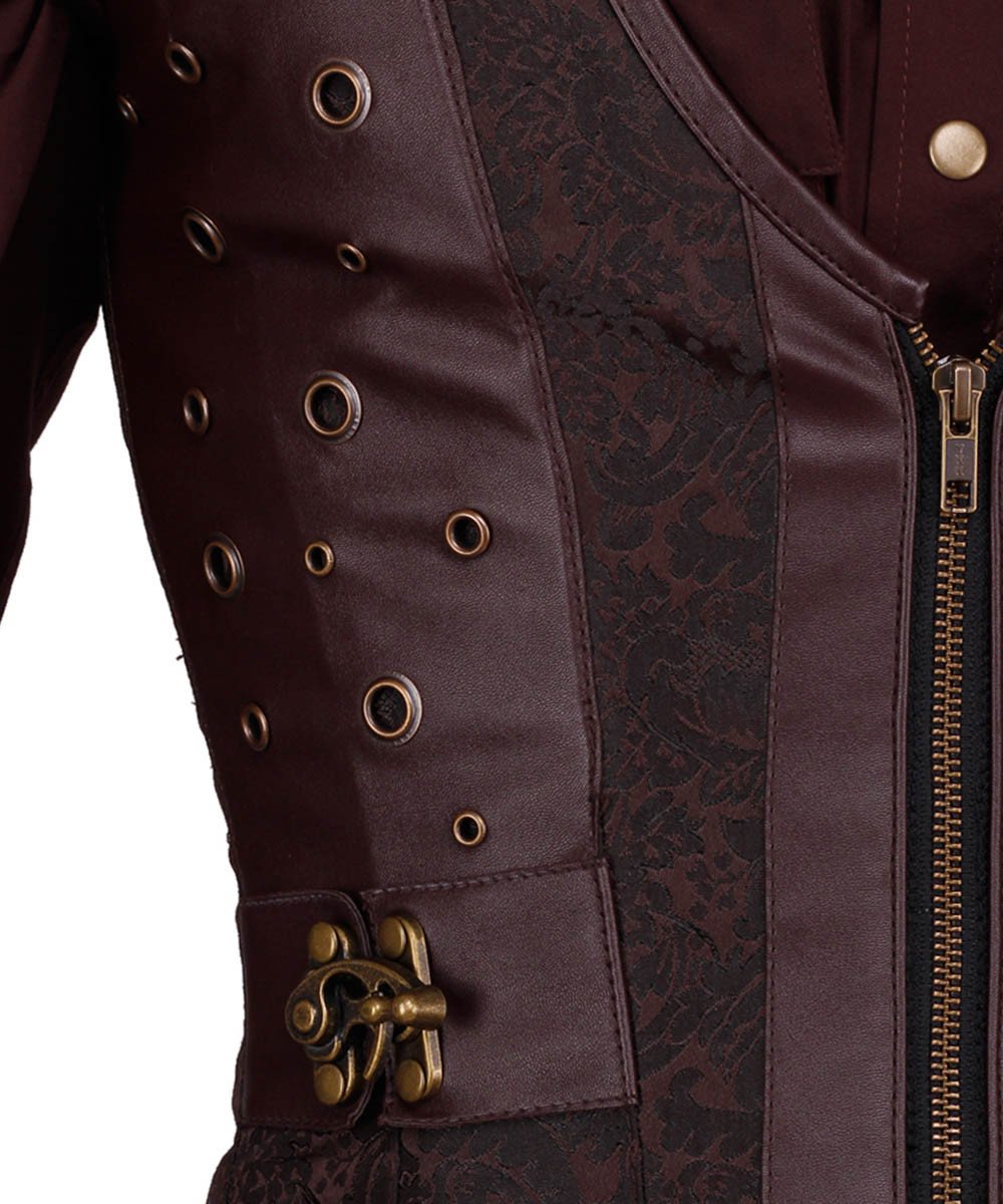 Edlef Steampunk Men's Underchest Corset