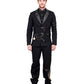 Hahn Steampunk Cotton Single Breasted Men's Jacket