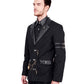 Hahn Steampunk Cotton Single Breasted Men's Jacket
