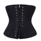 Adelita Cotton Steel Boned Corset Waist Training