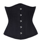 Adelita Cotton Steel Boned Corset Waist Training