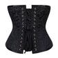 Alycia Black Brocade Underbust Corset
