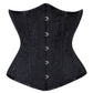 Alycia Black Brocade Underbust Corset
