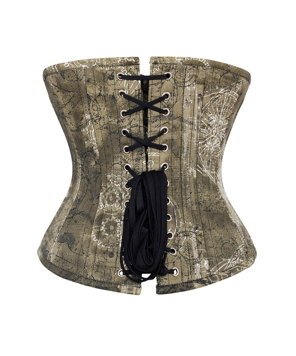 Jazz Cotton Waist Training Underbust Corset