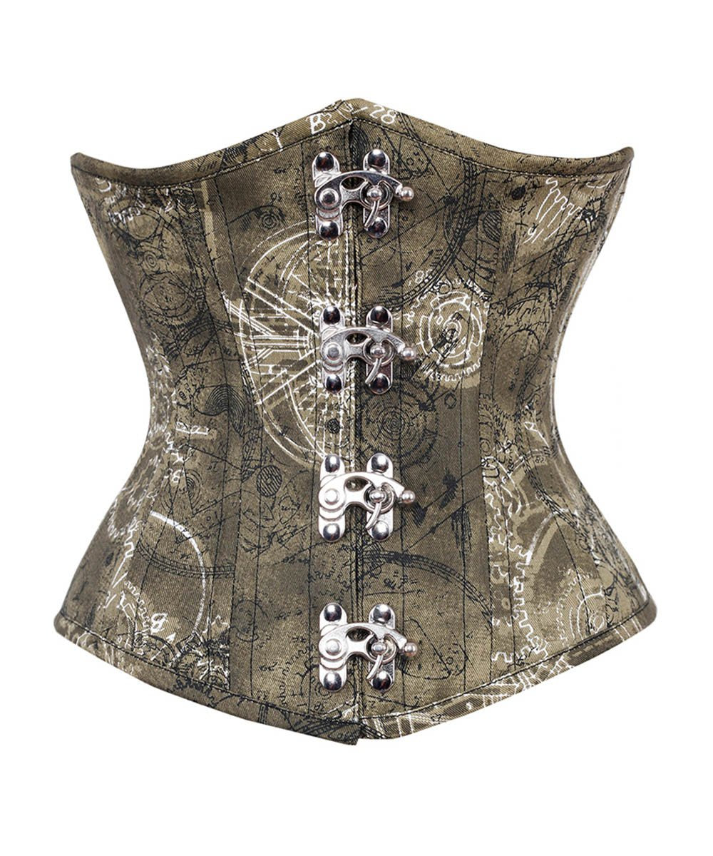Darby Cotton Waist Training Underbust Corset