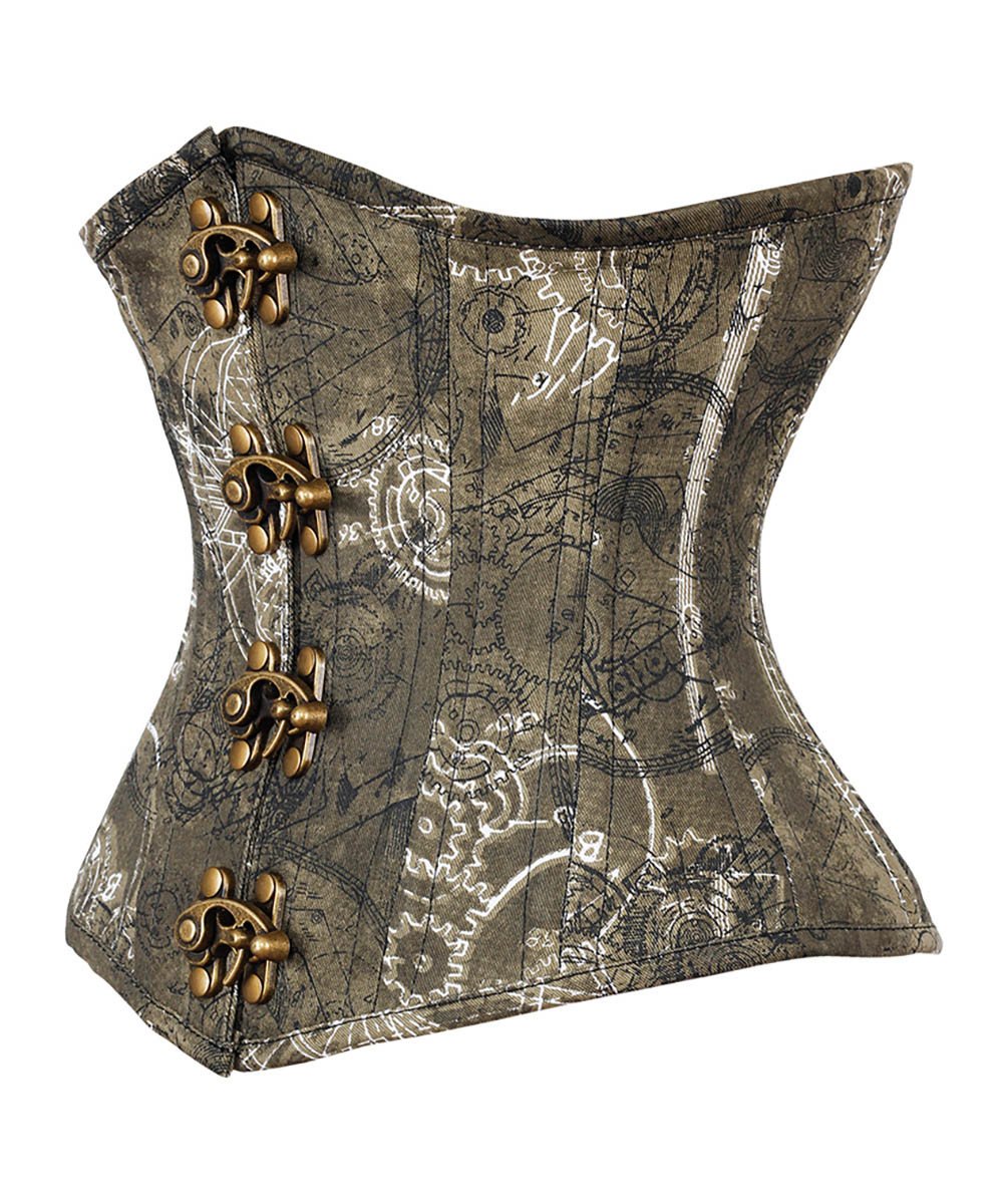 Andrea Cotton Waist Training Underbust Corset