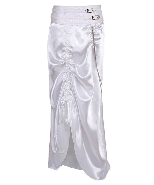 Sheridan White Bustle Skirt