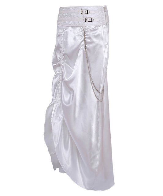 Sheridan White Bustle Skirt