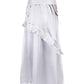 Roux White Layered Skirt