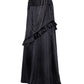 Rowland Black Steampunk Layered Skirt