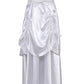 Ordman White Double Layered Skirt