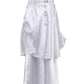 Ordman White Double Layered Skirt