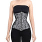 Zuria Waist Training Brocade Corset Underbust