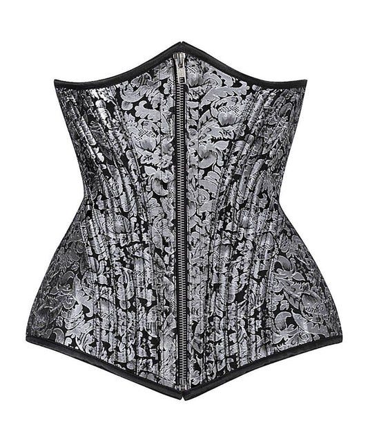 Zuria Waist Training Brocade Corset Underbust