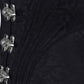 Nighinn Steel Boned Underbust Black Waist Trainer