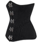 Julian Waist Training Plus Size Corset with Clasp