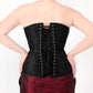 Fina Brocade Overbust Black Corset