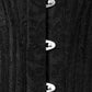 Fina Brocade Overbust Black Corset