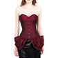 Haligwiella Burlesque Fashion Corset