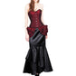 Haligwiella Burlesque Fashion Corset