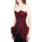 Haligwiella Burlesque Fashion Corset