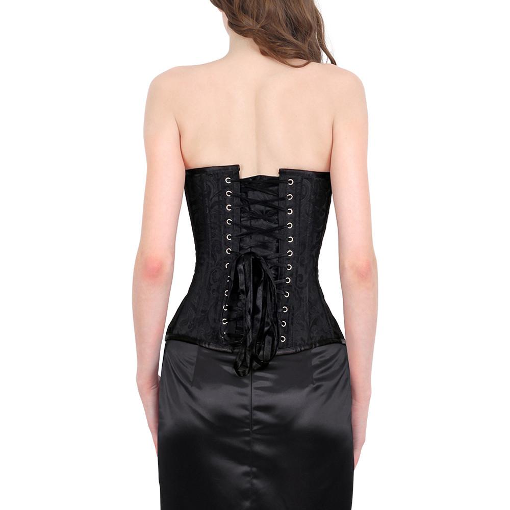 Haine Black Burlesque Fashion Corset