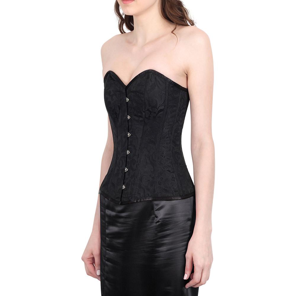 Haine Black Burlesque Fashion Corset