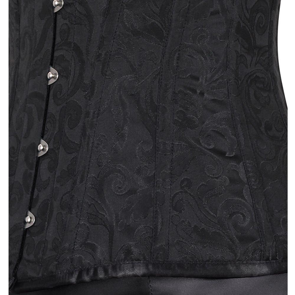 Haine Black Burlesque Fashion Corset