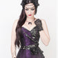 Markos Purple Steampunk Overbust Corset with Shrug