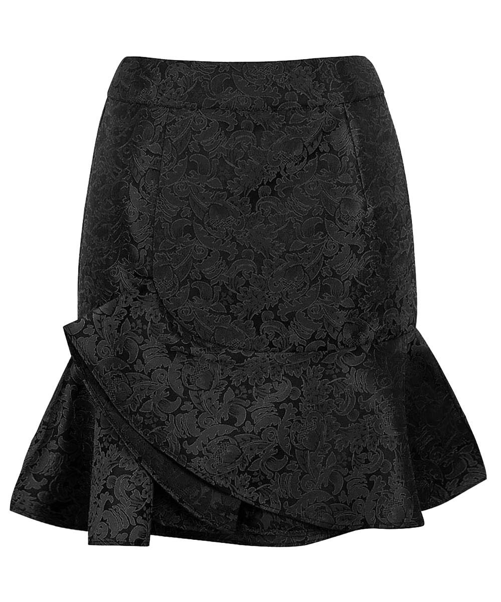 Ibtehaj Gothic Ruffle Skirts