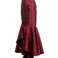 Halvor Gothic Brocade Ruffle Skirts