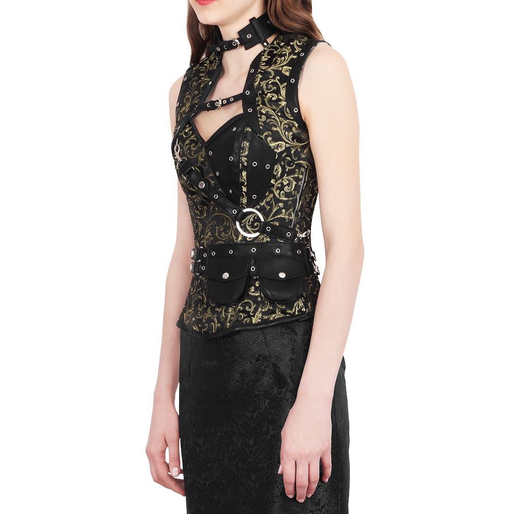 Hallil Steampunk Fashion Corset