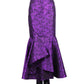 Halvor Gothic Brocade Ruffle Skirts