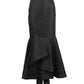 Halvor Gothic Brocade Ruffle Skirts