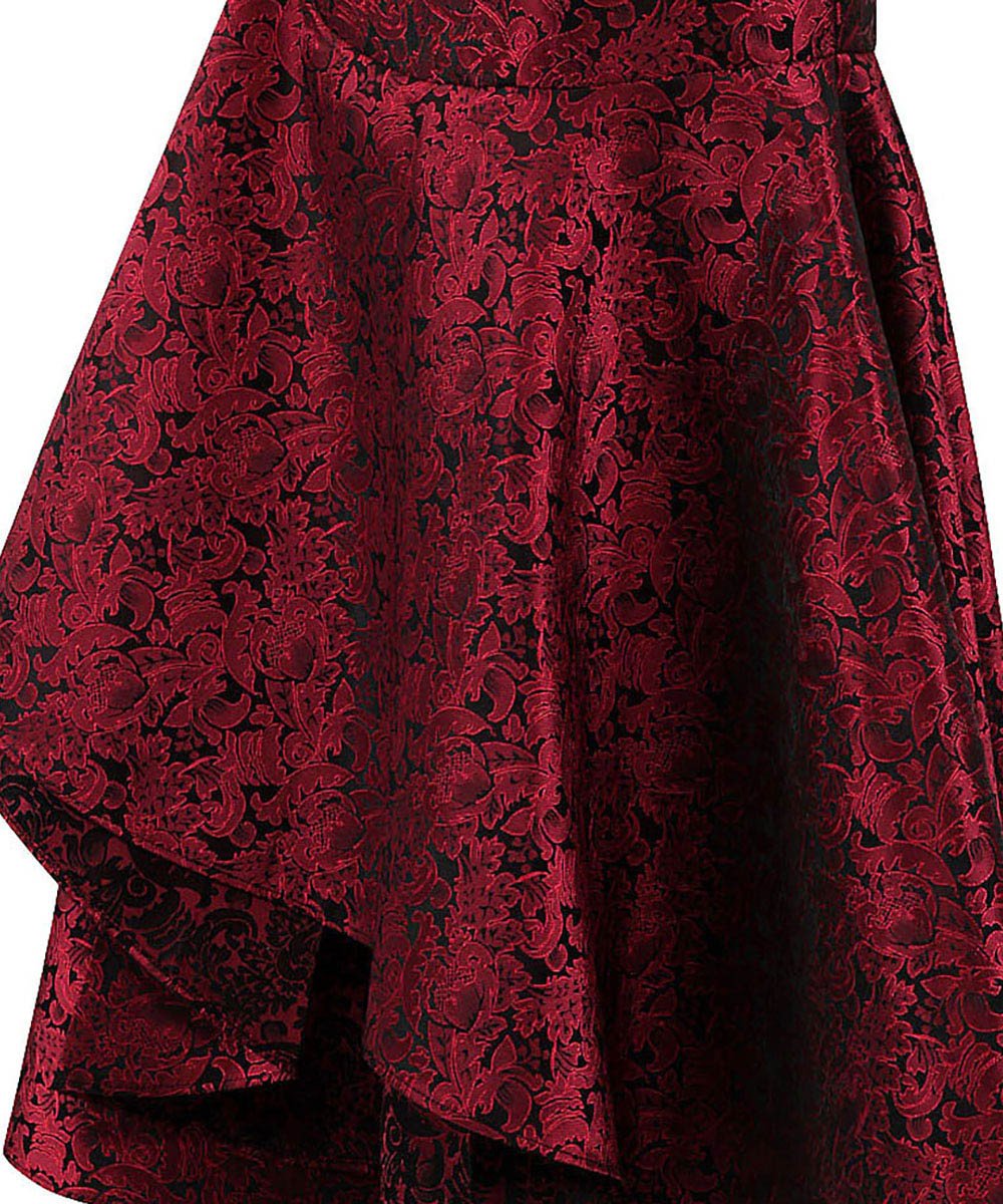 Vimka Cascad Ruffle Gothic Corset Dress