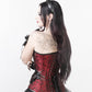Vladmir Brocade Overbust Steampunk Corset with Detachable Belt
