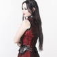 Vladmir Brocade Overbust Steampunk Corset with Detachable Belt