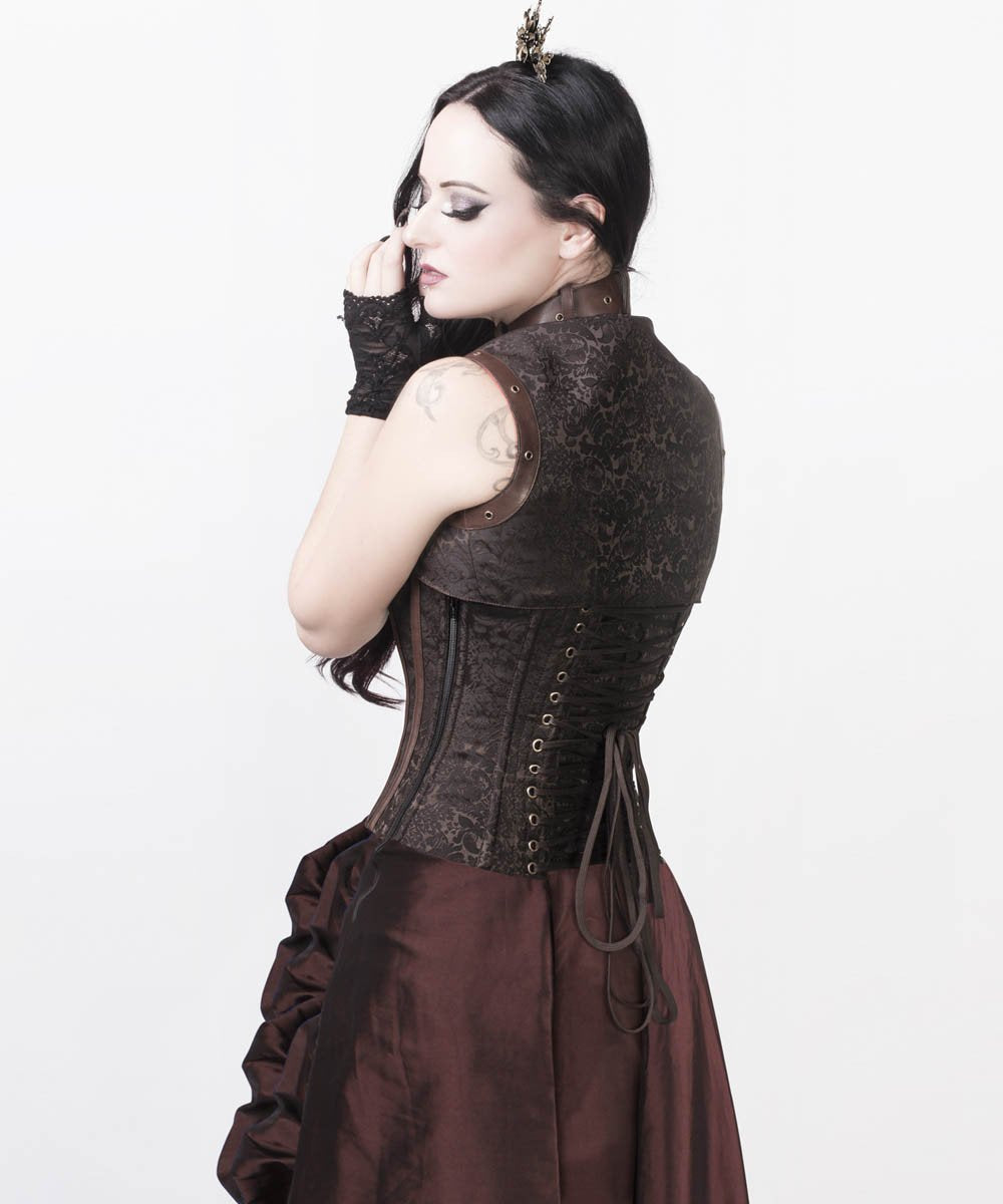 Floriano Overbust Steampunk Corset Dress