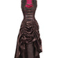 Floriano Overbust Steampunk Corset Dress