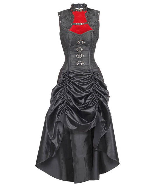 Hamar Overbust Steampunk Corset Dress
