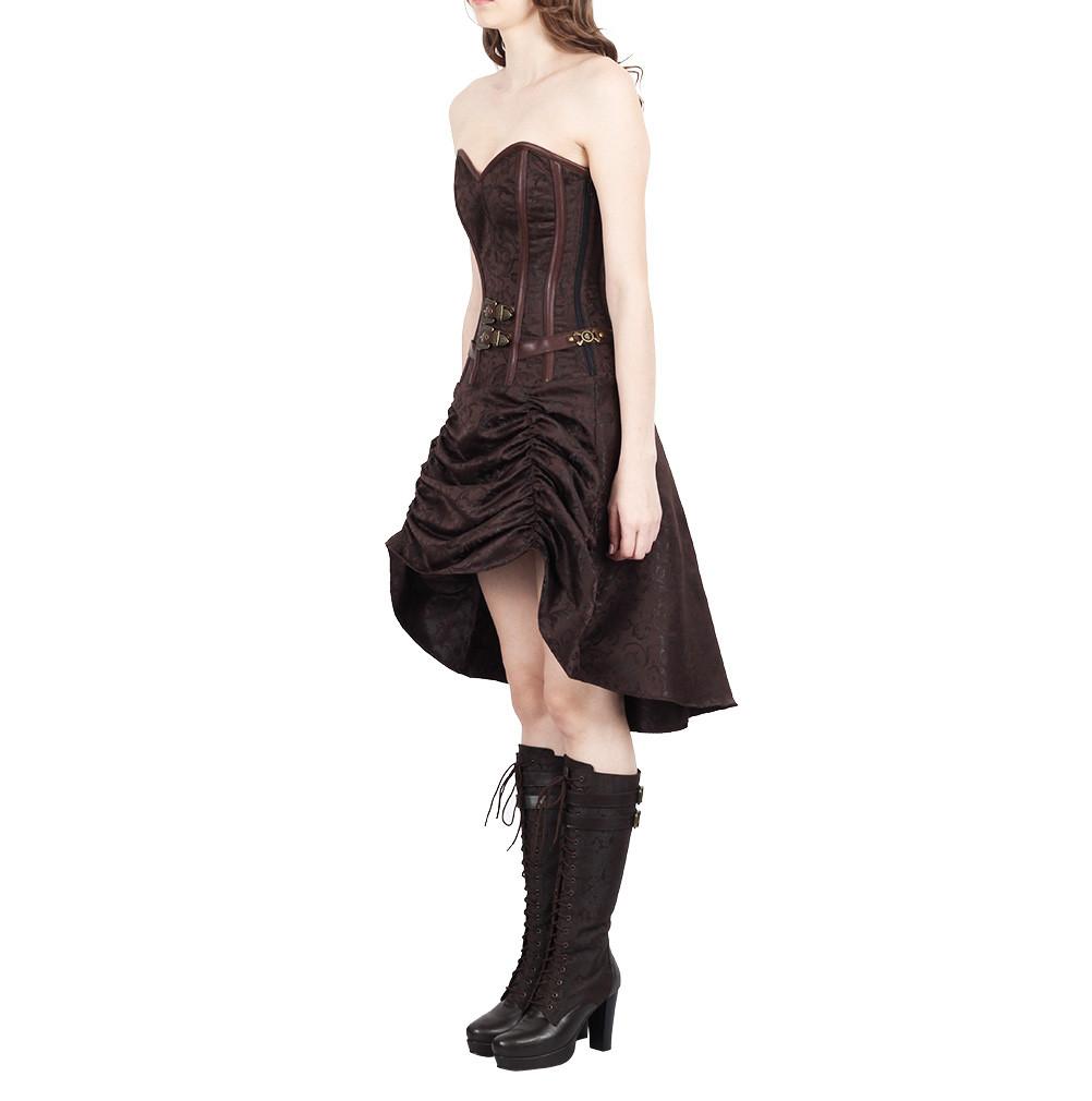Omawnakw Steampunk Corset Dress