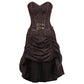 Omawnakw Steampunk Corset Dress