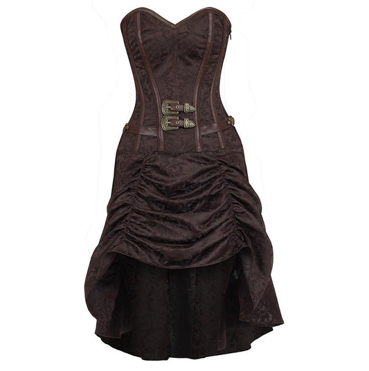 Omawnakw Steampunk Corset Dress