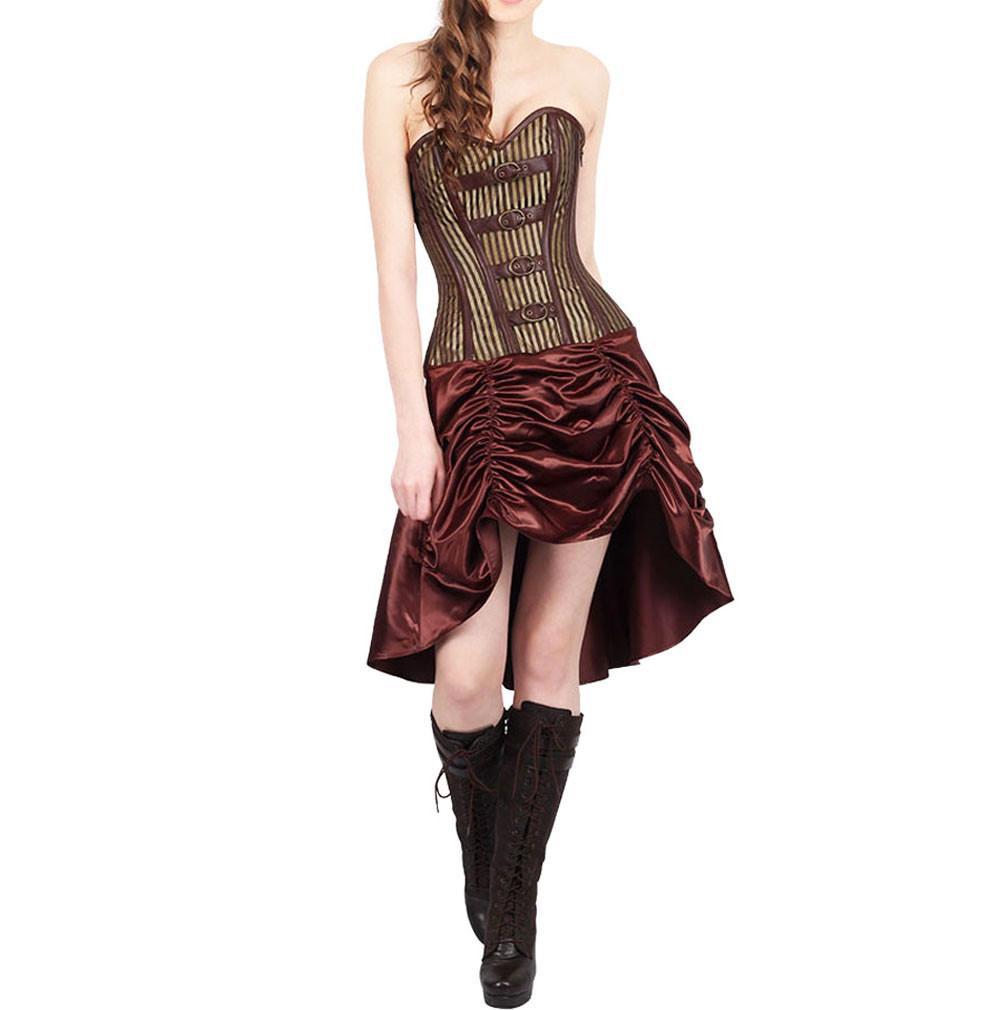 Abhirati Steampunk Corset Dress
