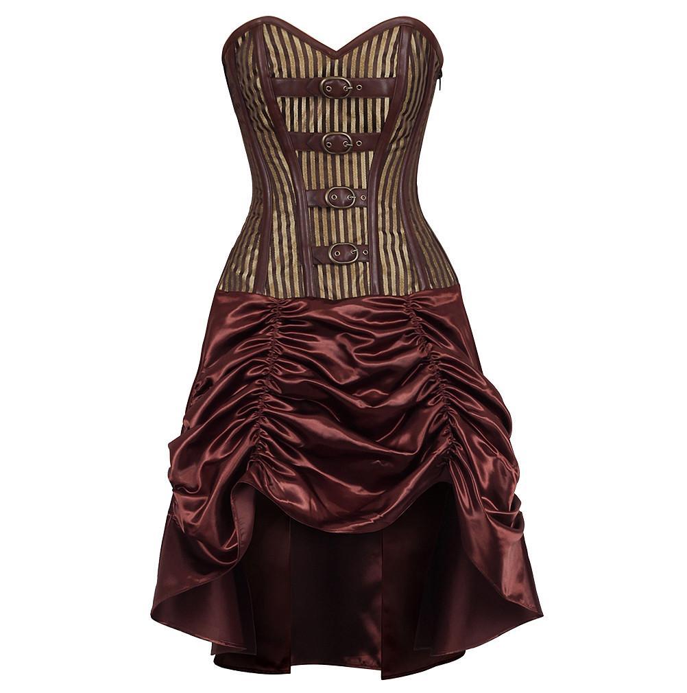 Abhirati Steampunk Corset Dress