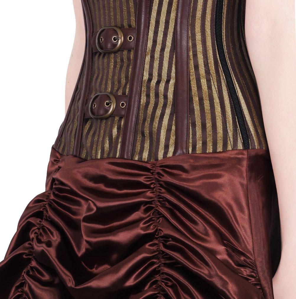 Abhirati Steampunk Corset Dress
