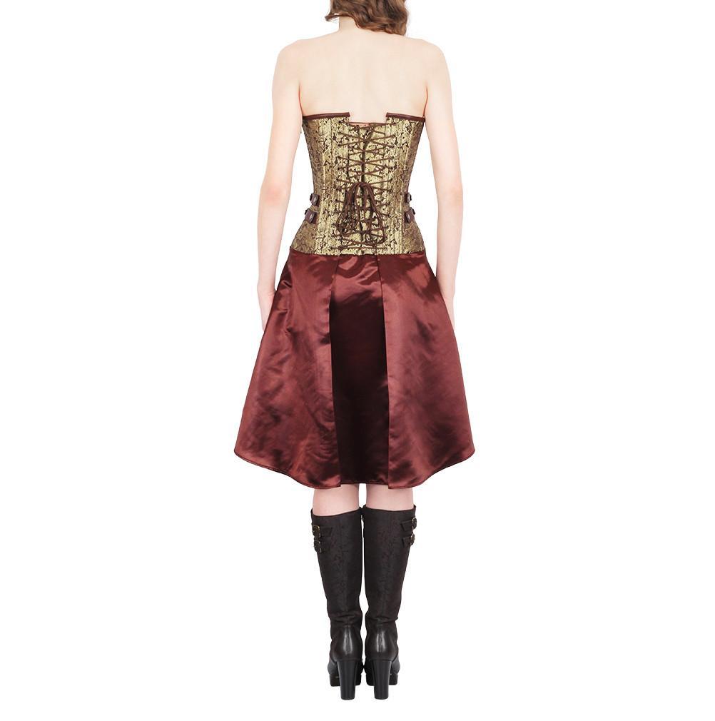 Abhiraja Steampunk Corset Dress